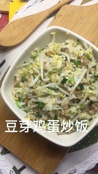 Bean Sprouts and Egg Fried Rice