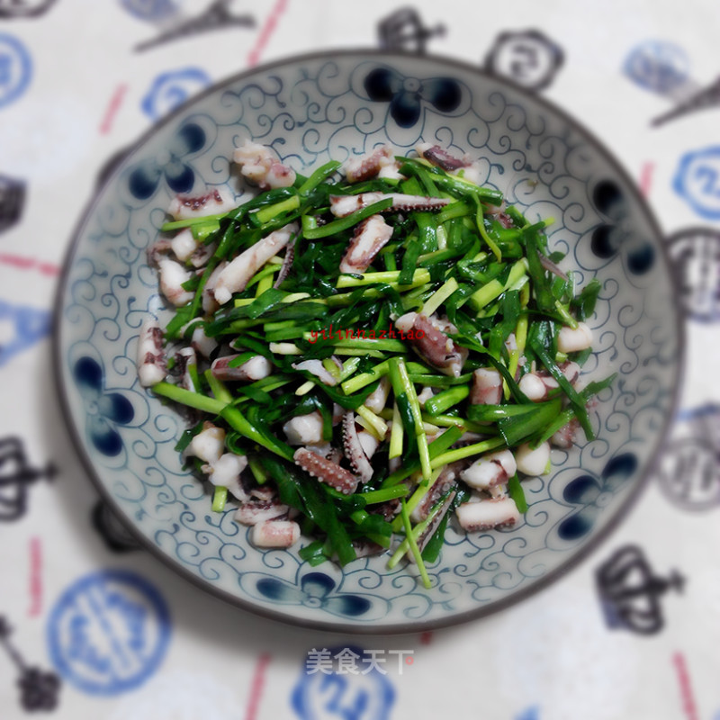 Fried Squid with Chives