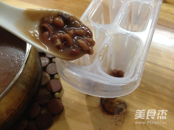 Homemade Red Bean Popsicles recipe