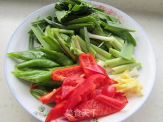 Stir-fried Bacon with Double Pepper recipe