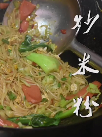 Fried Rice Noodles recipe