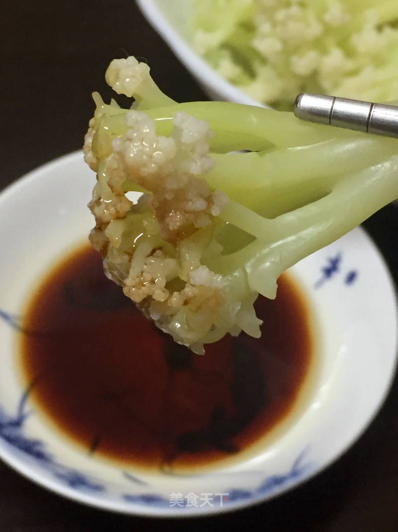 Boiled Taishan Cabbage Flower