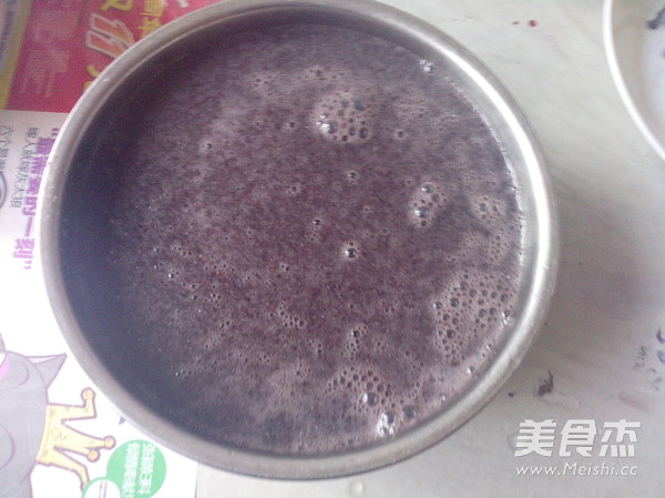 Black Rice and Black Sesame Paste recipe