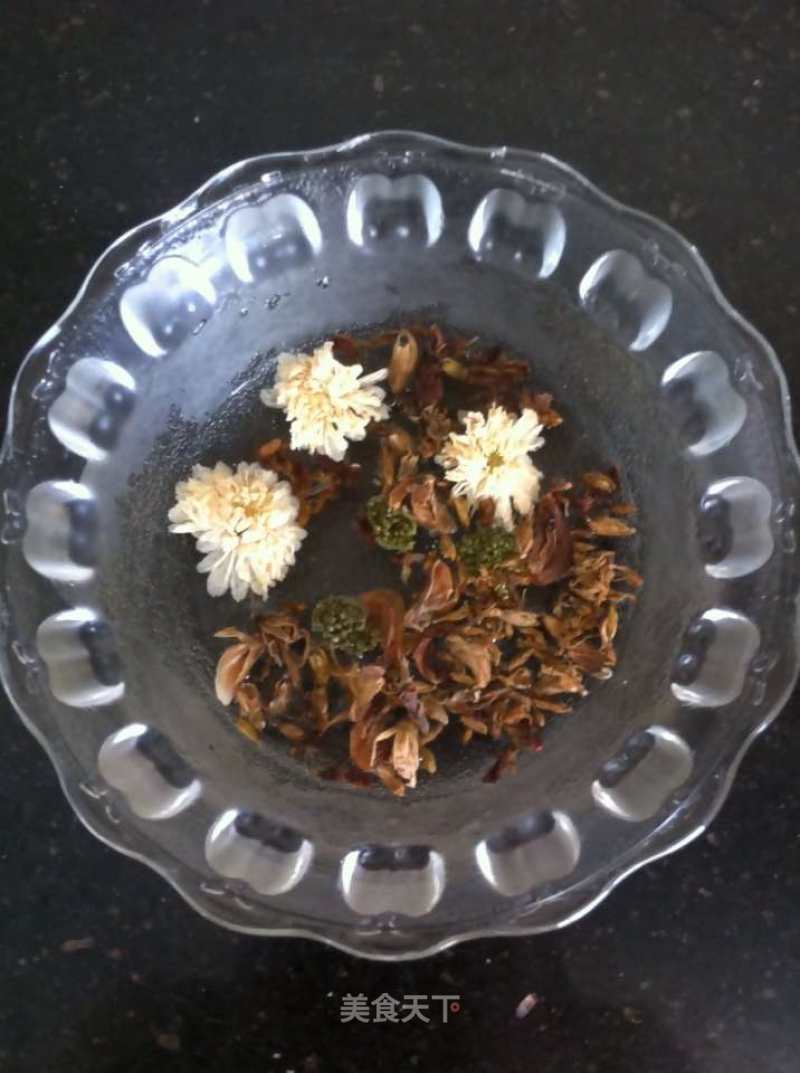 Sober Up and Protect Liver Three-flower Tea recipe