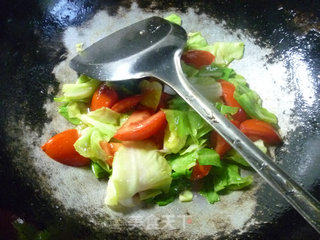 Stir-fried Beef Cabbage with Tomato recipe