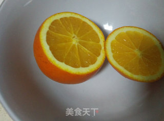 Orange Steamed Egg recipe