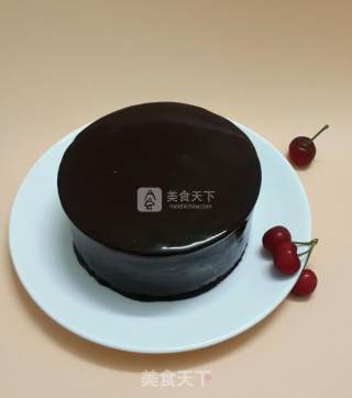 #aca烤明星大赛#chocolate Mirror Glaze Cake recipe