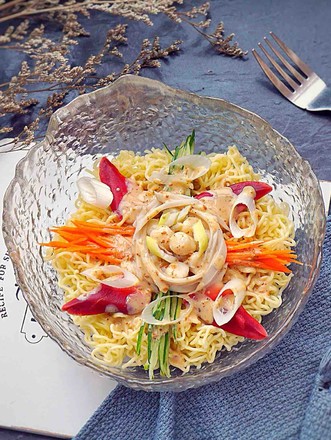 Seafood Salad Cold Noodles Chobe Salad Sauce recipe