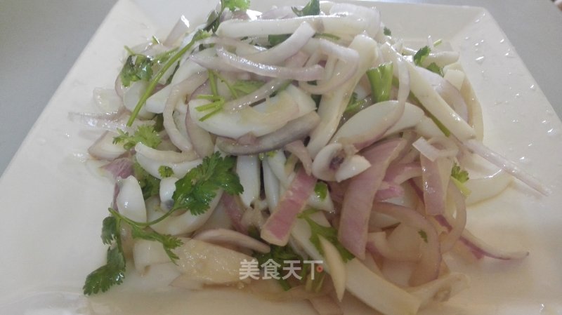 Shredded Squid with Wasabi recipe