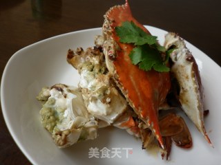 Fried Crab with Ginger Oil recipe