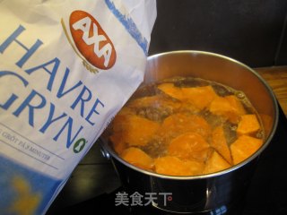 Sweet Glutinous Sweet Potato Porridge recipe