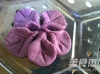 Sweet Glutinous Purple Sweet Potato Cake recipe