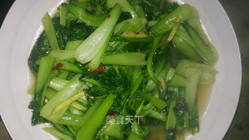 Kuaishou Lazy Meal-stir-fried Chinese Cabbage recipe