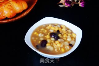 Ballast Congee with Black Beans and Red Dates recipe