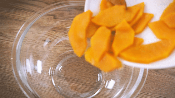 Pumpkin Cheese Soft European Buns recipe