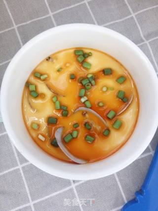 Steamed Egg with Clams recipe