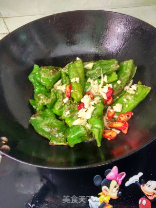 Salted Egg Yolk Tiger Pepper recipe