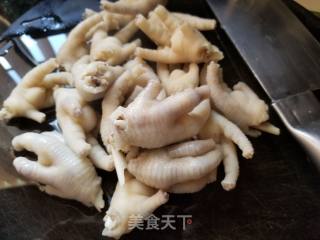 Yam Carrot Chicken Feet Soup recipe