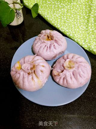 Purple Cabbage Carrot Bun recipe