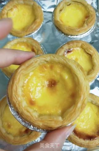 Homemade Egg Tart recipe