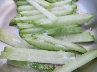 Marinated Radish Sticks and Pickles recipe
