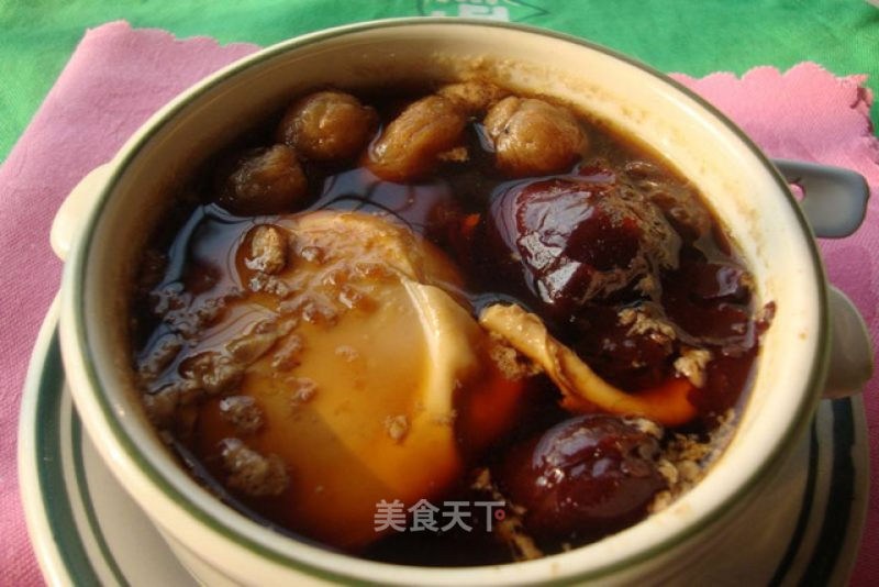 Longan, Red Date and Egg Soup recipe