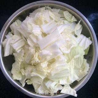 Cabbage Stewed Bean Curd recipe