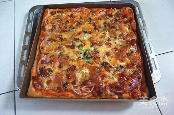 Sausage Pizza recipe