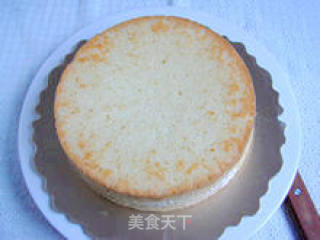 【mango Cream Cake】--- Daughter's Birthday Cake recipe