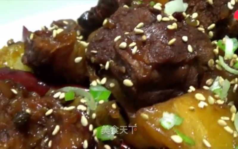 New Year's Eve Dinner: Beef Stewed with Potatoes, Delicious, The Meat is Soft and Rotten, Oil-free and Salt-free, Super Simple! recipe