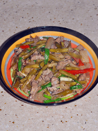 Stir-fried Pork Loin with Pickled Peppers recipe