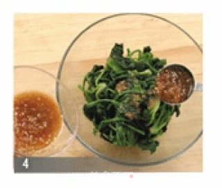 Korean Spinach Mix recipe