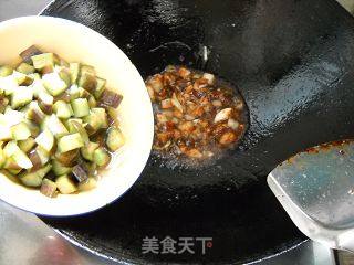 Diced Eggplant with Bean Sauce recipe