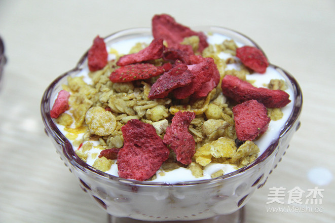 Fruit Oatmeal Yogurt recipe