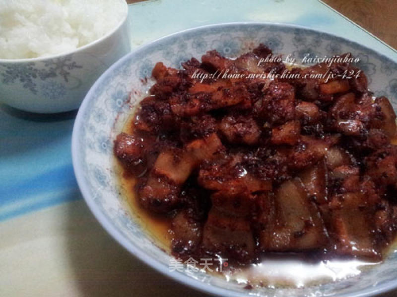 Twice-cooked Pork with Lees recipe