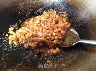 【peas Diced Pork】 recipe