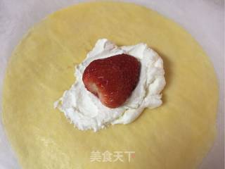 #四session Baking Contest and It's Love to Eat Festival#strawberry/mango Fruit Pancake Crepes recipe