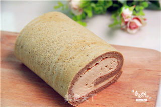 Coffee Cream Cake Roll recipe