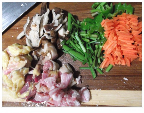 Stir-fried Chicken Miscellaneous recipe