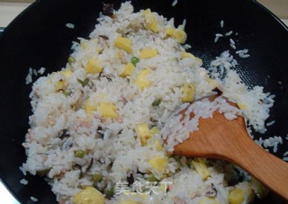 Thai Style Pineapple Seafood Fried Rice recipe