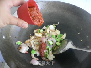 Sambal Stinky Bean Shrimp recipe