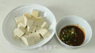 Tofu with Dipping Sauce recipe
