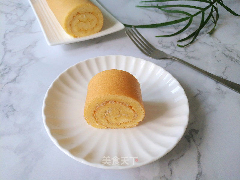 Coconut Honey Cake Roll recipe