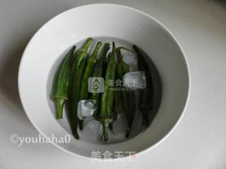 Okra with Dipping Sauce recipe