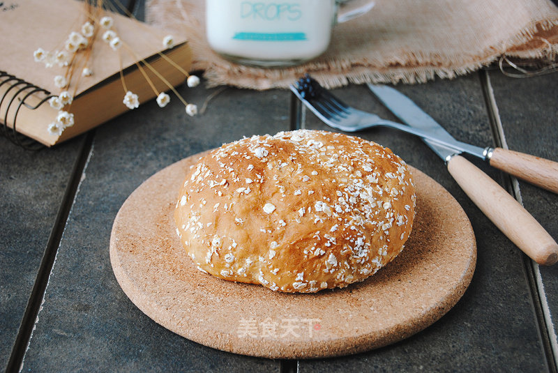 #aca烤明星大赛#oatmeal Soy Milk Bread recipe