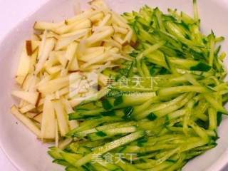 Kimchi and Apple Salad★ Shredded Cucumber 5 recipe