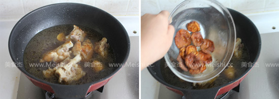 Roasted Pork Knuckles with Dried Apricot recipe