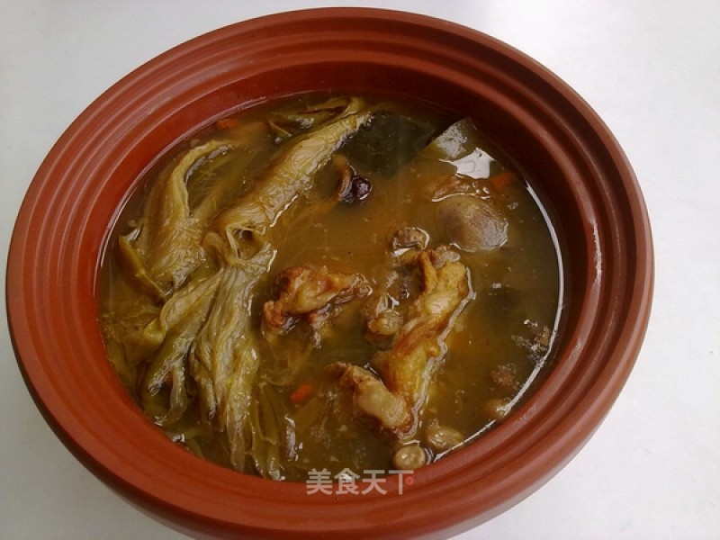 Bawang Flower Pork Bone Soup recipe