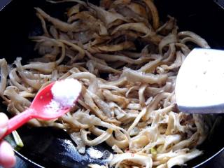 Stir-fried Oyster Mushrooms recipe