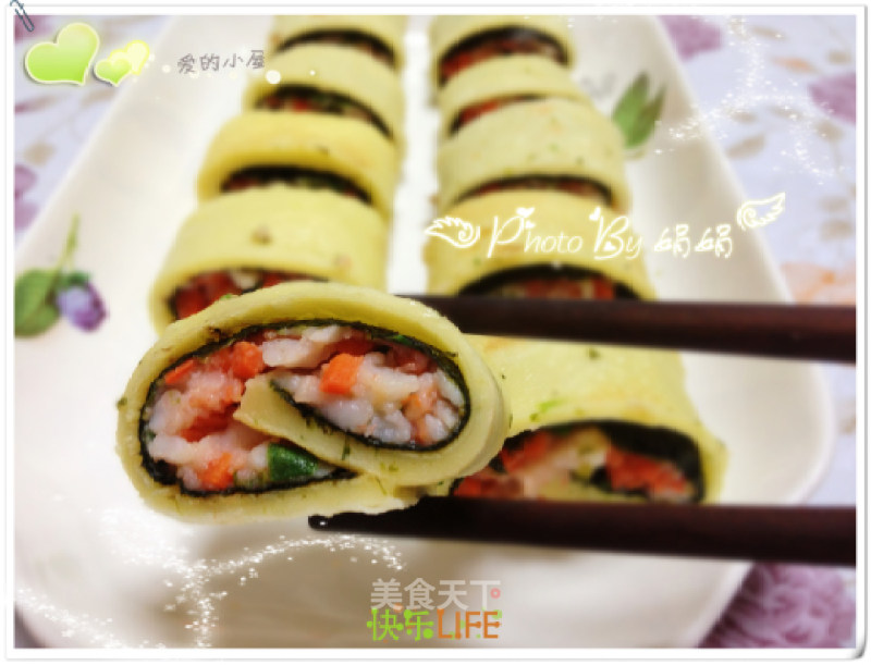 Seaweed Shrimp Roll recipe